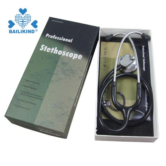 Indlela yokusebenzisa Deluxe ugqirha chrome plated zinc ingxubevange stethoscope intloko enye