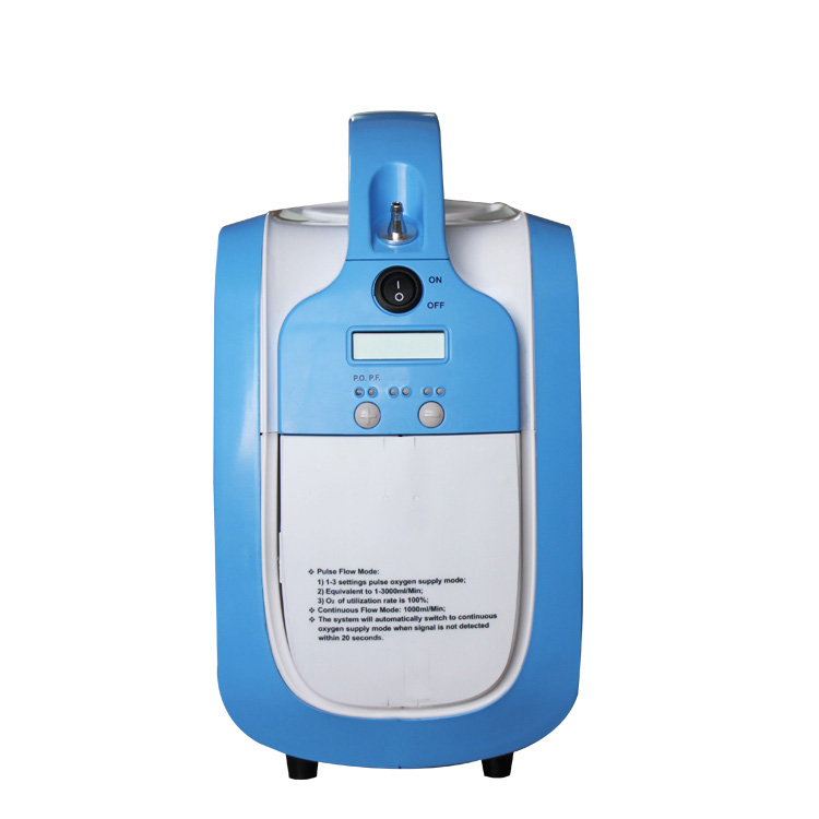 I-3LPM ephathekayo ye-Oxygen Concentrator eneBattery Power Pulse Flow kunye nokuHamba okuQhubekayo