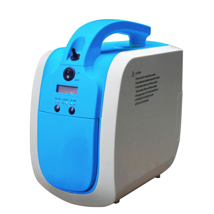 I-5L ye-Pulse Flow ephathekayo ye-Oxygen Concentrator eyakhelwe-ngaphakathi