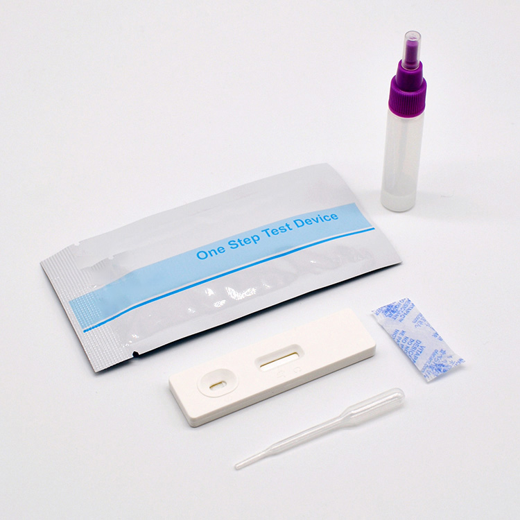 I-99% echanekileyo ye-H Pylori Antigen Blood Feces Lab Test Strip