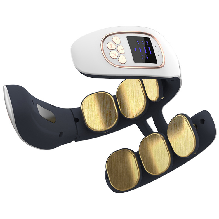 I-Cervical Vertebra Impulse Physiotherapeutic Acupuncture Magnetic Therapy Relief Relief Isixhobo soMbane seNeck Massager