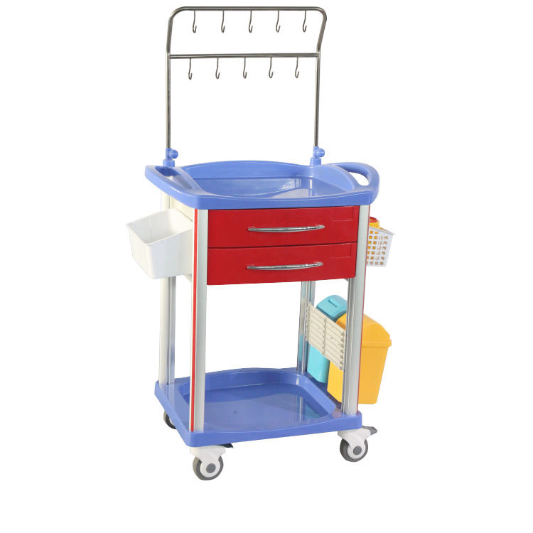 Uncedo lokuqala lwe-ABS Medicine Delivery Trolley