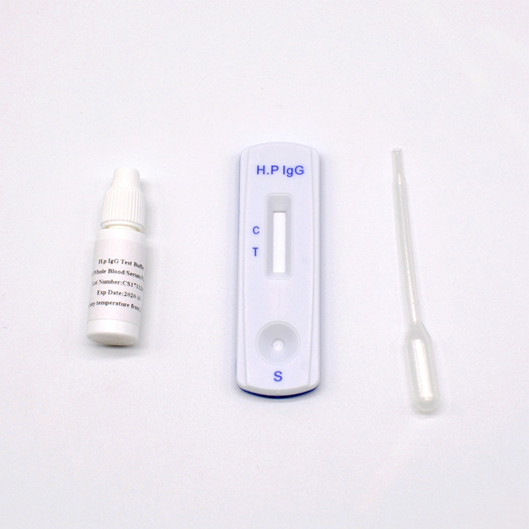 Inyathelo elinye H Pylori Igg Antibody Blood Test Cassette