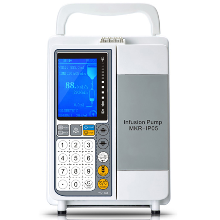 ISikrini esiphathwayo se-LED I-Chemotherapy ye-Medical Infusion Pump yeSibhedlele