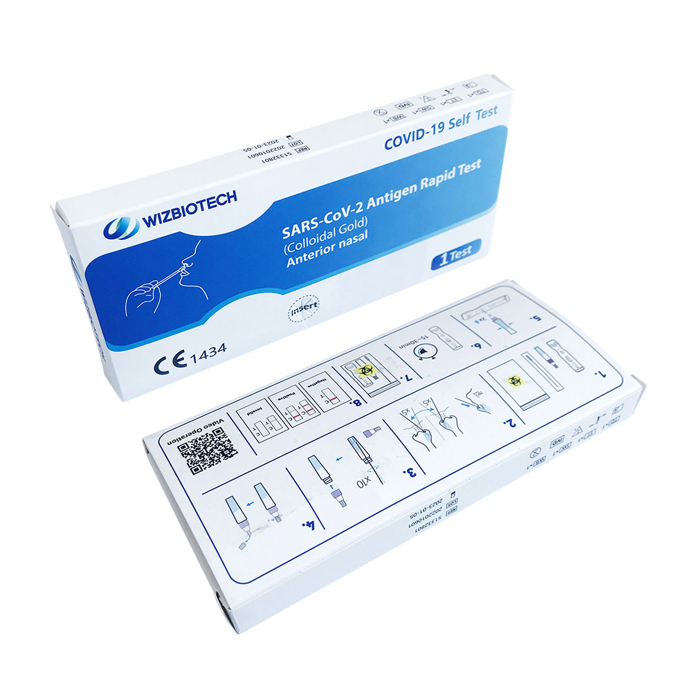 UVavanyo oluKhawulezayo lwe-SARS-CoV-2 ye-Antigen (i-Colloidal Gold) yokuzivavanya